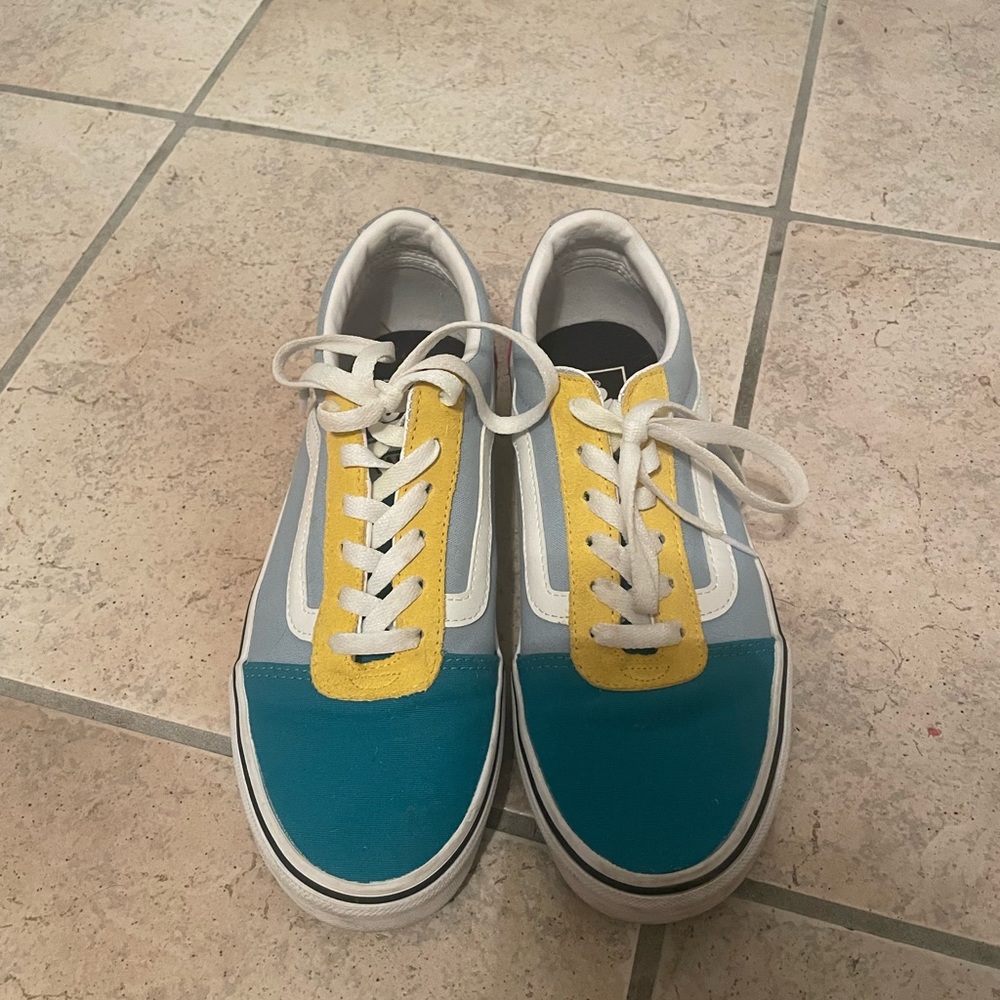 Color block vans